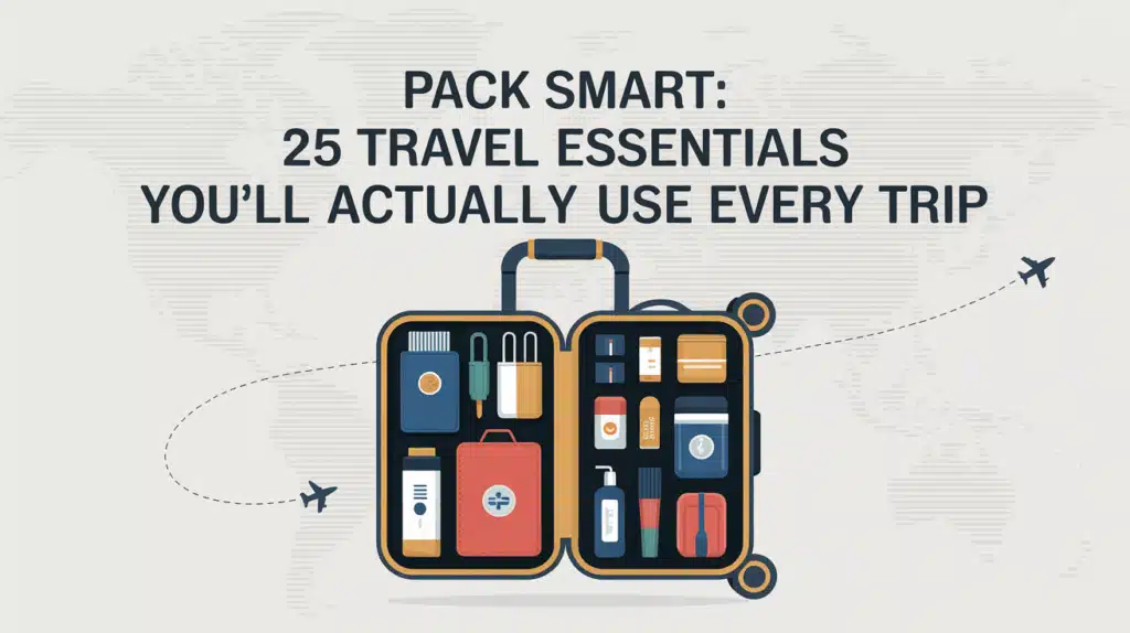 Pack Smart: 25 Travel Essentials You’ll Actually Use Every Trip techwiredau