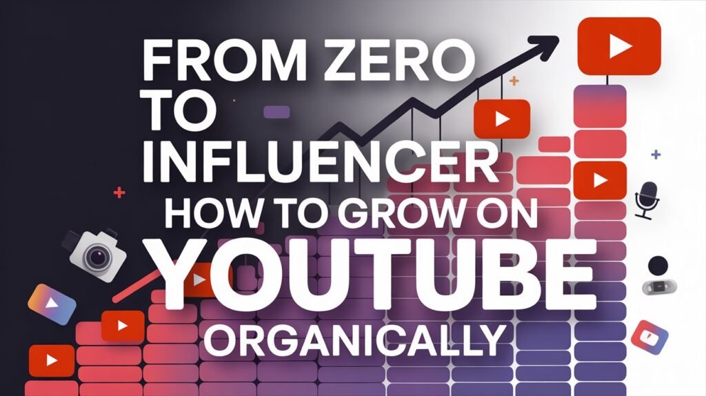 From Zero to Influencer: How to Grow on YouTube Organically techwiredau