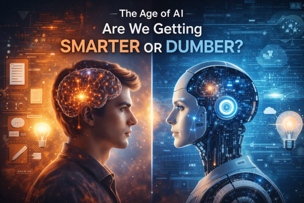 The Age of AI: Are We Getting Smarter or Dumber?